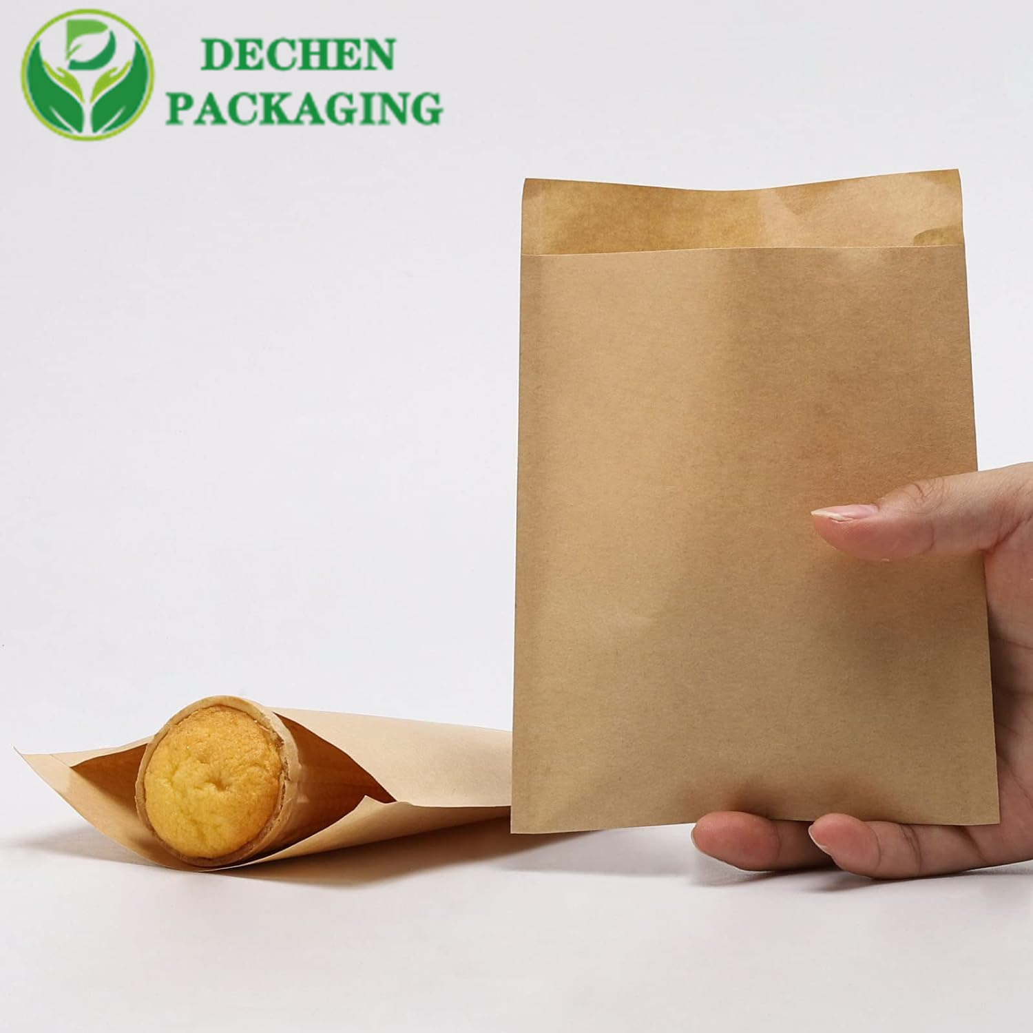 Paper Bags Design Brown Hamburger Paper Bags Fast Food Delivery Bag